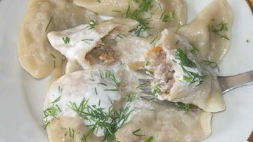 Рецепт Вареников с капустой и мясом