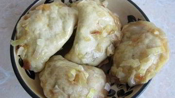 Рецепт Вареников с капустой на пару