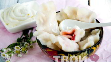 Рецепт Вареников с клубникой