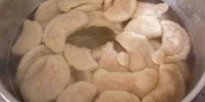 Рецепт вареников с рыбой