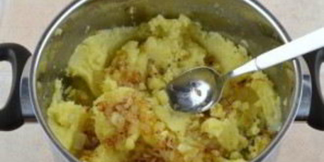 Рецепт вареников с салом и картошкой