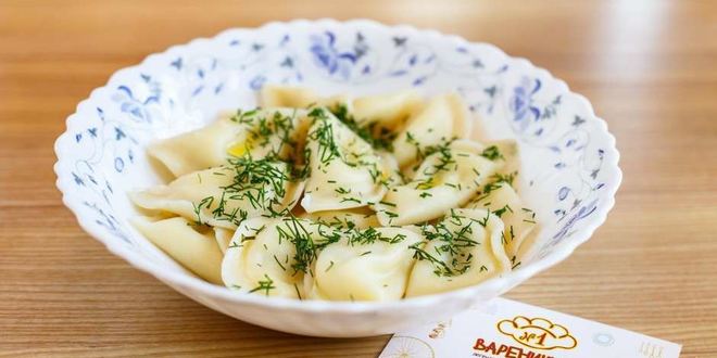 Рецепт вареников с соленым творогом