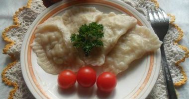 Рецепт Вареников с сырой картошкой постные