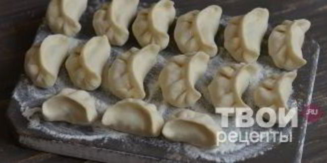 Рецепт вареников с толченой картошкой