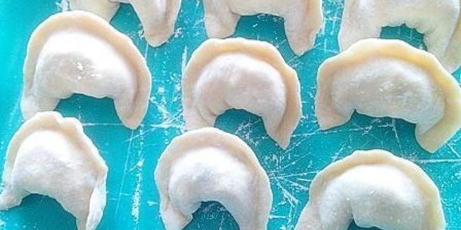 Рецепт вареников с творогом и зеленым луком