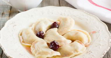 Рецепт Вареников с вишней