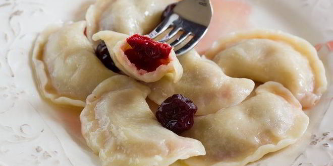 Рецепт вареников с вишней