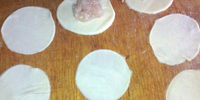 Рецепт заварных пельмешков с куриным мясом