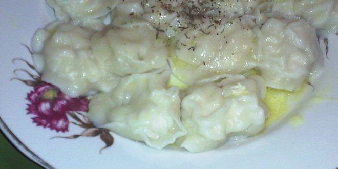 Рецепт заварных пельмешков с куриным мясом