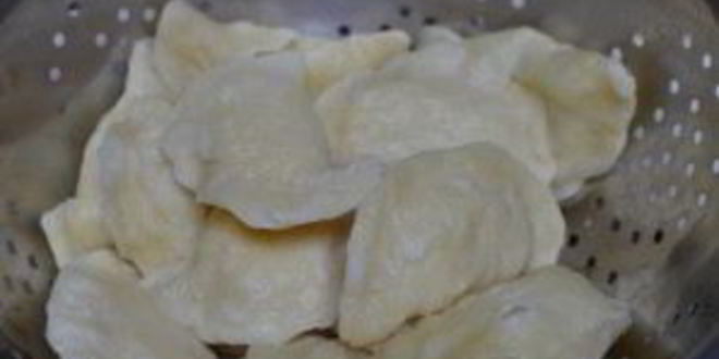 Рецепт жареных вареников с картошкой