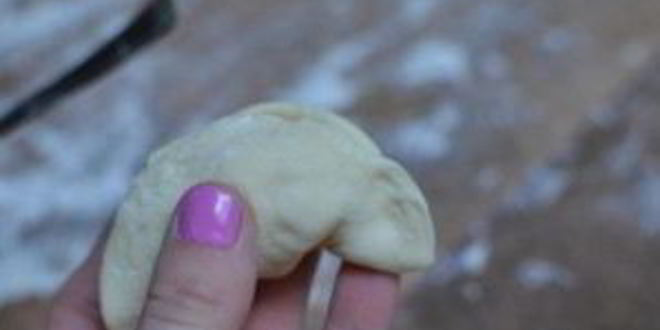 Рецепт жареных вареников с картошкой