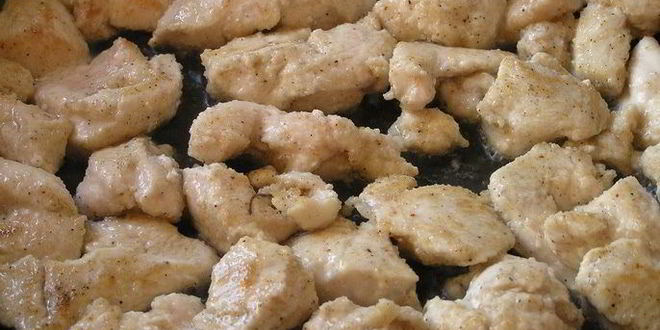 Рецепт быстрого жаркого из курицы с овощами