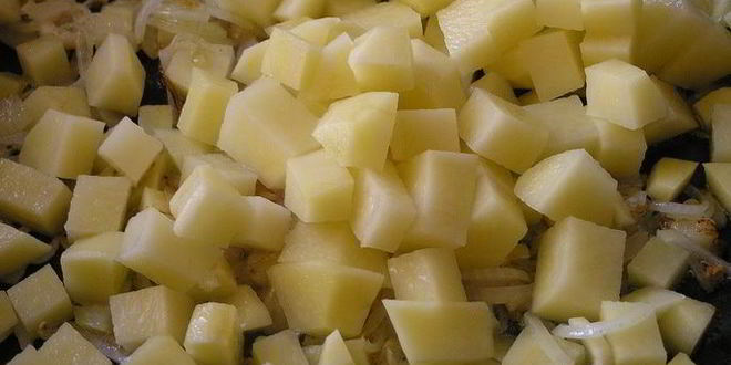 Рецепт быстрого жаркого из курицы с овощами