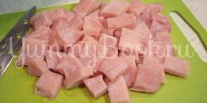 Рецепт легкого жаркого с тыквой и индейкой