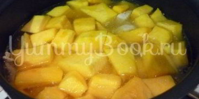 Рецепт легкого жаркого с тыквой и индейкой