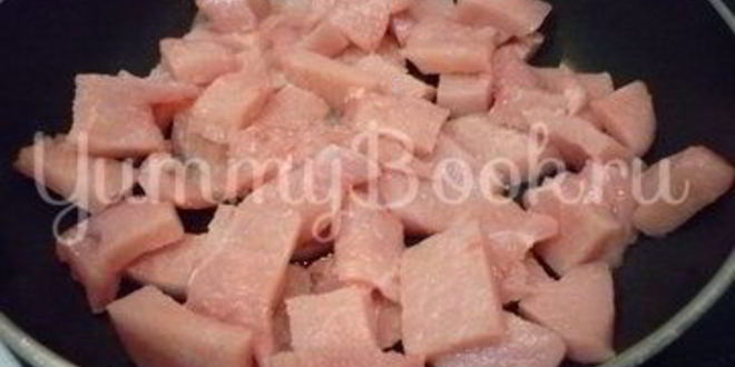 Рецепт легкого жаркого с тыквой и индейкой