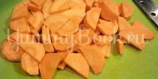 Рецепт легкого жаркого с тыквой и индейкой