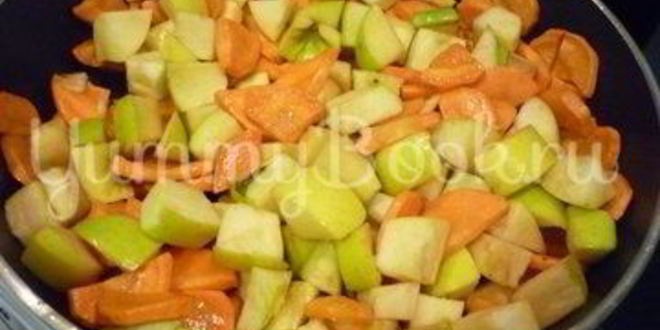 Рецепт легкого жаркого с тыквой и индейкой