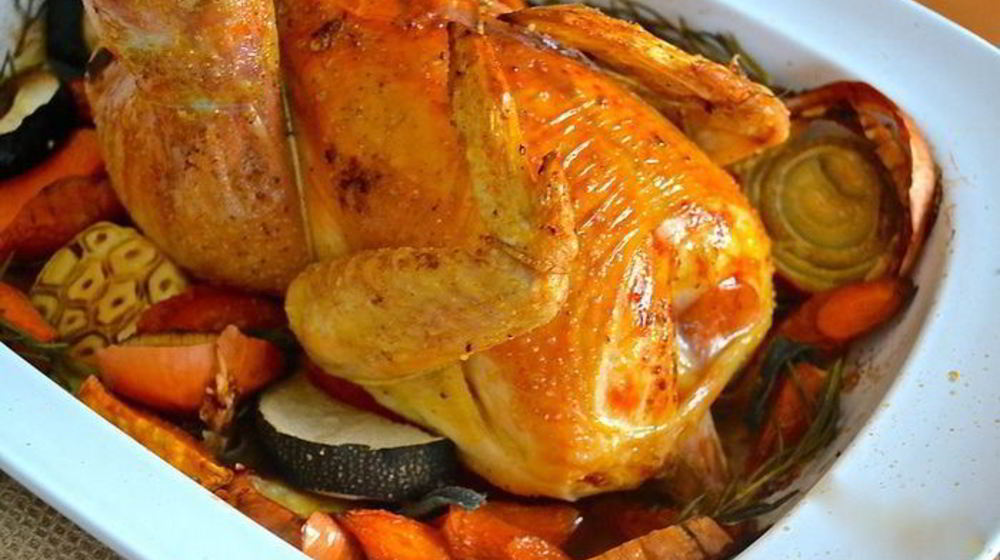 Как приготовить воскресное жаркое из цыпленка