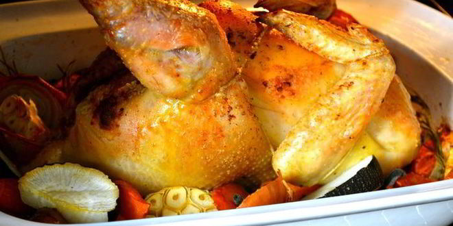 Рецепт воскресного жаркого из цыпленка