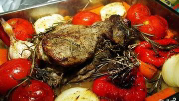 Рецепт Жаркого из баранины в духовке