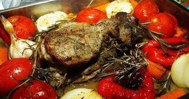 Рецепт Жаркого из баранины в духовке