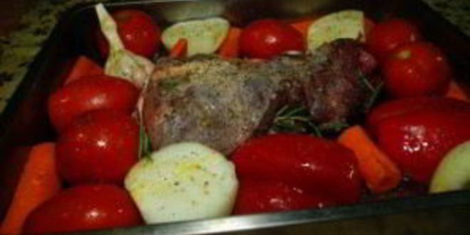 Рецепт жаркого из баранины в духовке