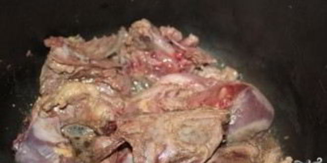 Рецепт жаркого из дикой утки