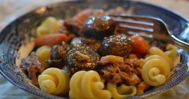 Рецепт Жаркого из говядины с грибами