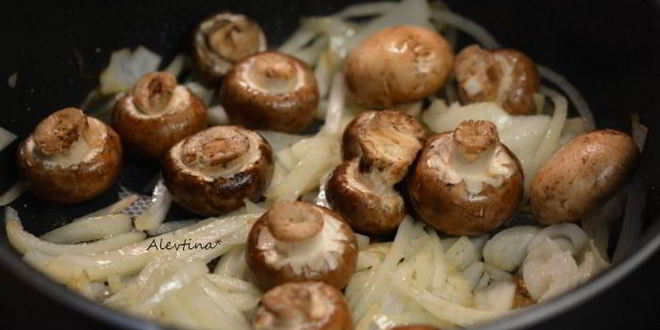 Рецепт жаркого из говядины с грибами