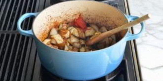 Рецепт жаркого из говядины с овощами