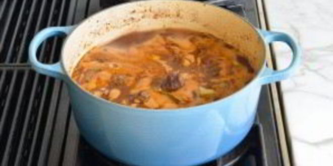 Рецепт жаркого из говядины с овощами