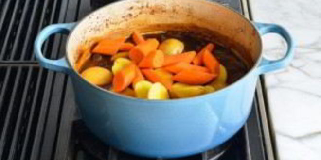 Рецепт жаркого из говядины с овощами