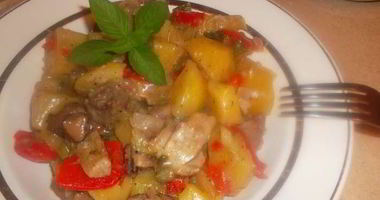 Рецепт Жаркого из грибов с картошкой