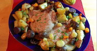 Рецепт Жаркого из картофеля со свининой