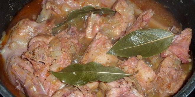 Рецепт жаркого из кролика