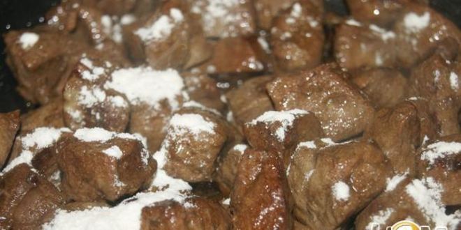 Рецепт жаркого из печени
