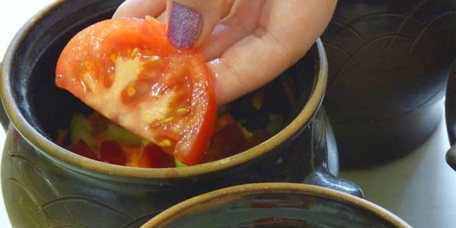 Рецепт жаркого из свинины с картошкой в горшочках