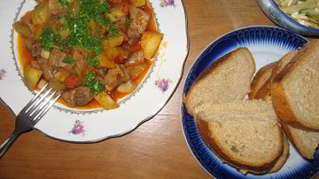 Рецепт Жаркого на сковороде