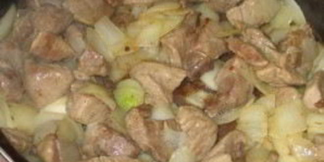 Рецепт жаркого на сковороде