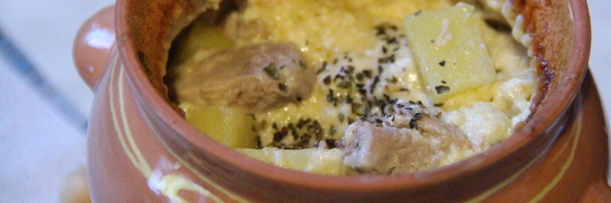 Рецепт Жаркого Русского в горшочке