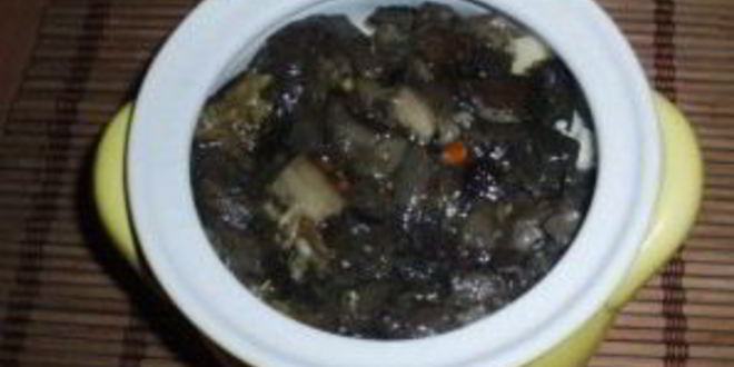 Рецепт жаркого с мясом и грибами