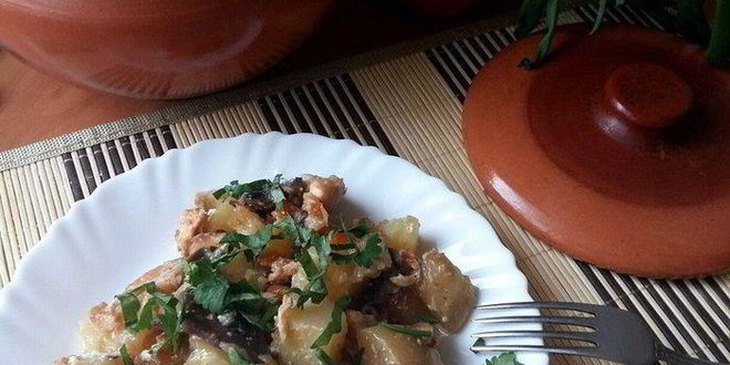 Рецепт жаркого в горшочке