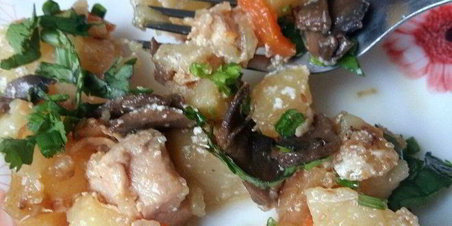 Рецепт жаркого в горшочке