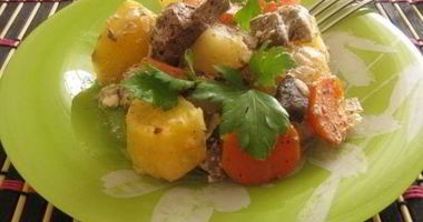 Рецепт Жаркого в рукаве в духовке