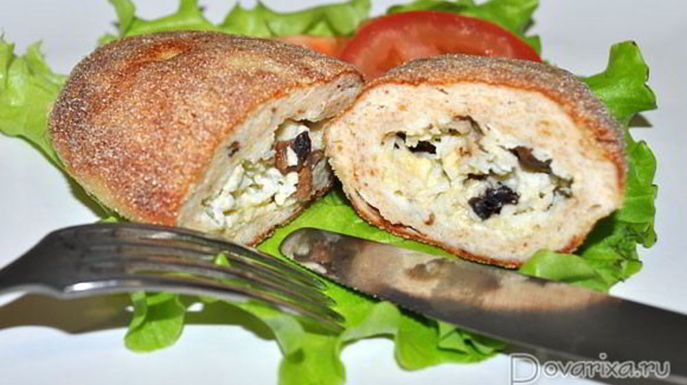 Как приготовить фаршированные куриные зразы