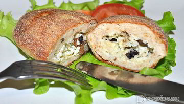 Рецепт Фаршированных куриных зраз