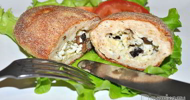 Рецепт Фаршированных куриных зраз