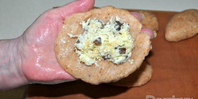 Рецепт фаршированных куриных зраз