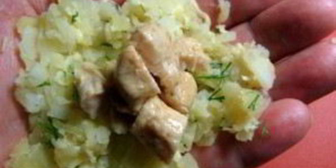 Рецепт картофельных зраз с курицей